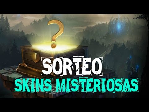 Sorteo de skins misteriosas (aspectos) de league of legends