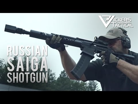 Russian Saiga 12 Modified Shotgun