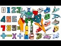 Super Number Robot Vehicles Transformers Combine Robot 15 Vehicle Car Toys