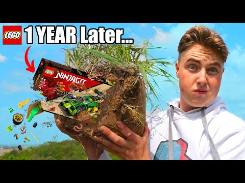 Uncovering a BURIED Lego set after 1 YEAR...