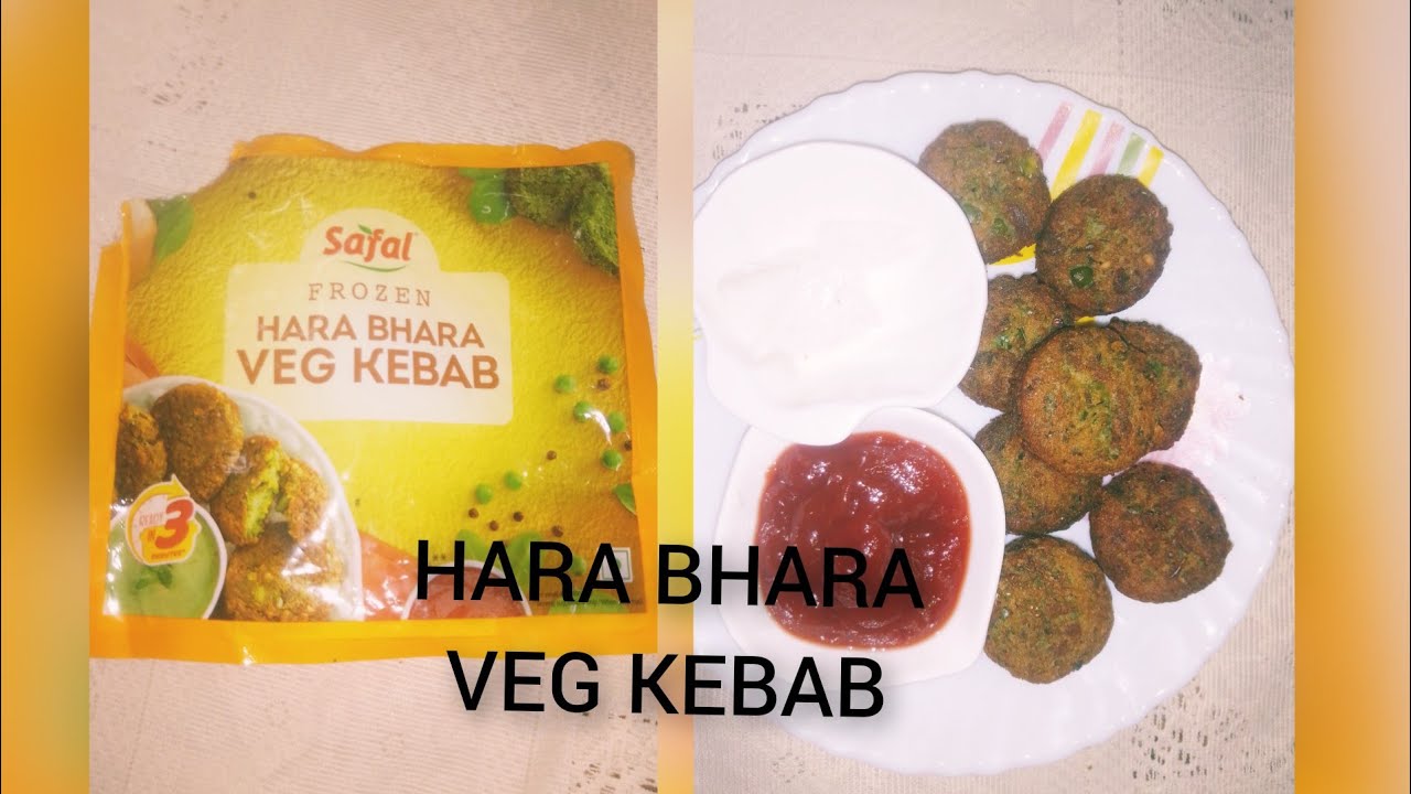 Review of frozen Hara bhara veg kebab#food #kebab#review