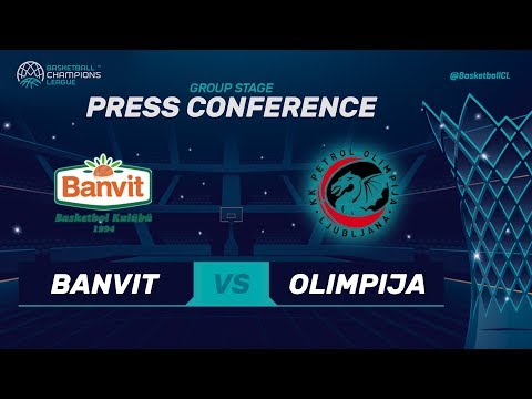 Banvit v Petrol Olimpija - Press Conference - Basketball Champions League