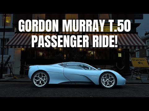 I got the ULTIMATE passenger ride in a GORDON MURRAY T.50!