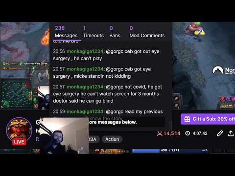 Ceb is OUT of TI10? miCKe to Stand-in for OG?