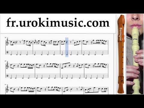 Comment Jouer de la Flute à bec (B.) Clean Bandit - Rockabye ft Sean Paul Anne-Marie Tab Tablature