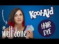Mom Makes Kool Aid Hair Dye And Lets Her Girls Try It Out Mom Vs Well Done