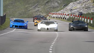 Bugatti Centodieci vs Hypercars at Highlands