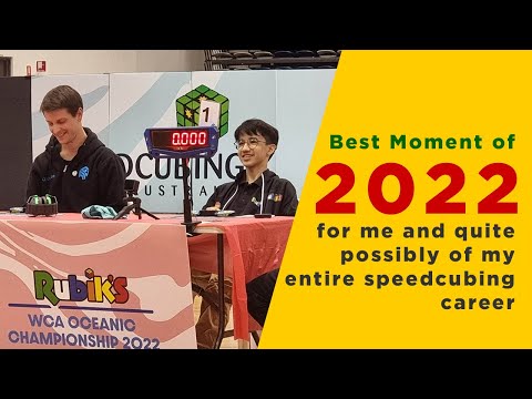 Leo Borromeo vs Feliks Zemdegs - Rubik's WCA Oceanic Championship - 3x3 Finals