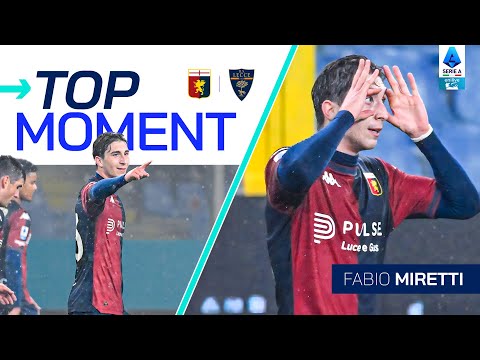 Miretti Leads Genoa with a Brace | Top Moment | Genoa-Lecce | Serie A 2024/25