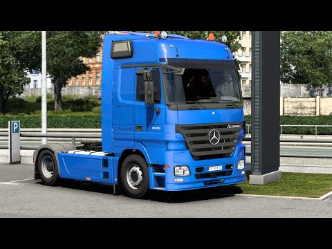 ETS 2 - Mercedes Actros MP2 Transporting Scrap Metal from Warsaw
