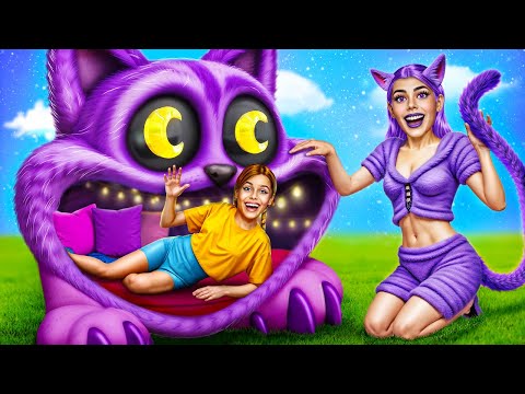 Catnap İçin Minik Ev İnşa Ediyoruz! Poppy Playtime 3 Beni Evlat Edindiyse!
