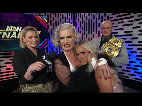 TONI STORM SPEAKS ABOUT HER MATCH - AEW: DYNAMITE 5/15/2024