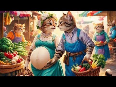 pregnant women Cat video 🫄🤱