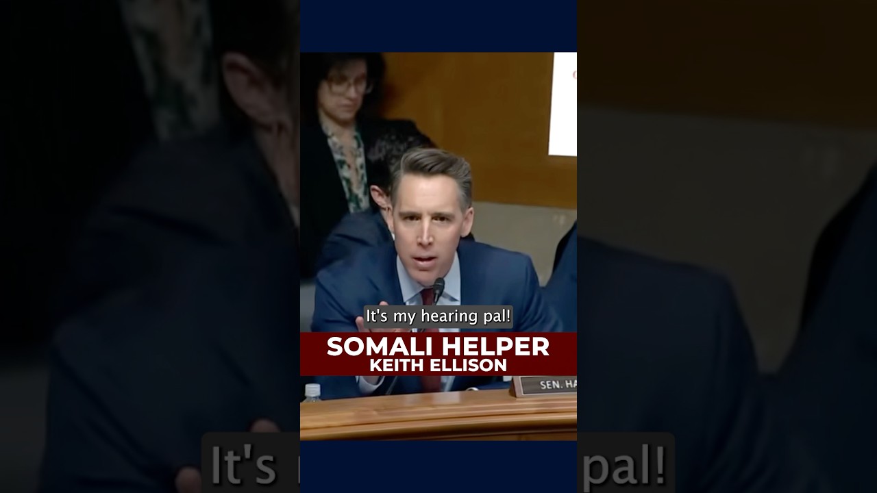 Senator Josh Hawley vs Minnesota AG Keith Ellison Somali fraud in Minneapolis Minnesota