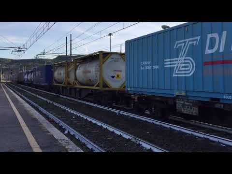 E652.169 + E652.062 (di rimando) + carri intermodali [TCS VILLA S.G.BOLANO - MI.SMISTAMENTO]