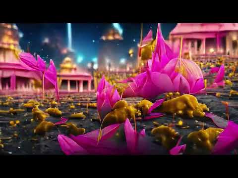 Golden Lotus Dream -  Diffusion Generative Art  027