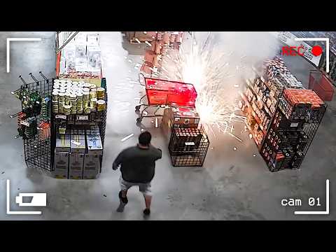 75 unglaubliche Momente, die von einer CCTV Kamera aufgenommen wurden