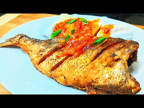 Delicious Fried Fish With Traditional Guyanese Boiled Provisions Recipe!