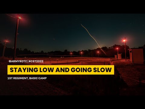 Night Infiltration Course | 1st Regiment, Basic Camp