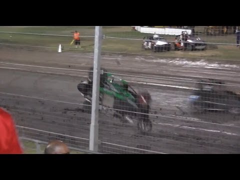 Blake Mills Speedcar Rollover | Perth Motorplex 25/1/14