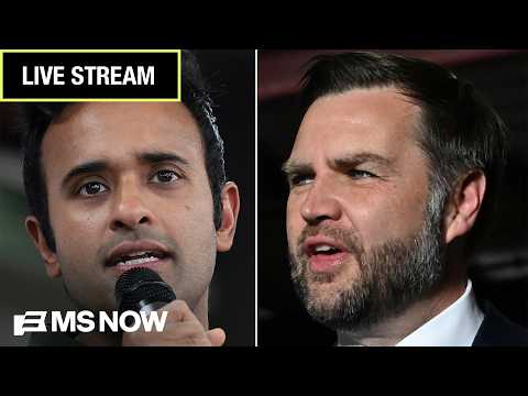 LIVE: Vance stumps with Ramaswamy amid OUTRAGE over “DASTARDLY” ad
