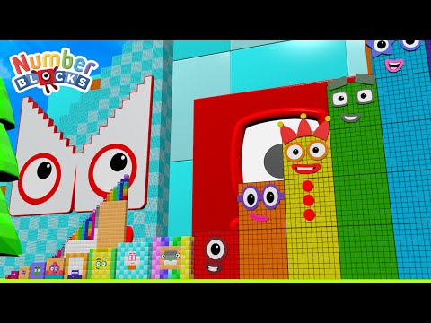 New Meta Numberblocks Cube Step Squad 1 - 729 vs 552 MILLION BIGGEST - Learn to Count Big Numbers!