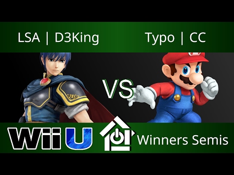 Typo House Macon 5/23/17 - LSA | D3King (Marth) vs Typo | CC (Mario) - Smash 4 Winners Semis