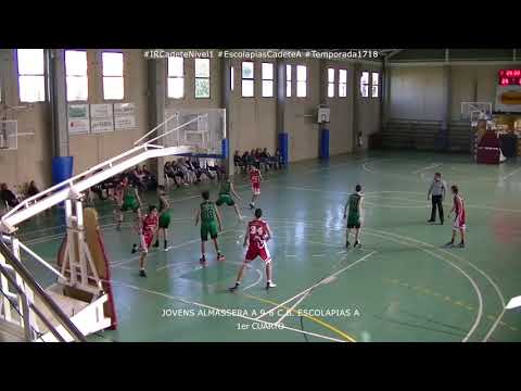 JOVENS ALMASSERA A 55-78 C.B. ESCOLAPIAS A