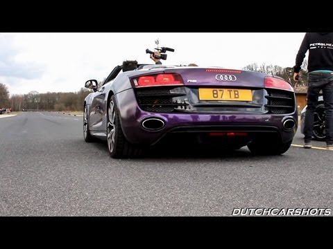 Shmeemobile R8 V10 QuickSilver Exhaust - Revving - Accelerations! 1080p HD