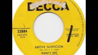 Webb Pierce And Nancy Dee  - Above Suspicion