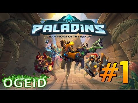 PALADINS Gameplay German #1 - Aller Anfang ist schwer!