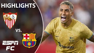 Barcelona vs. Sevilla | LaLiga Highlights | ESPN FC