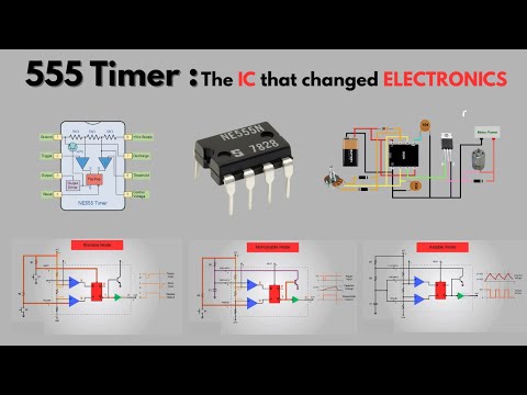 How the 555 Timer Works — The Most Famous IC in Electronics
