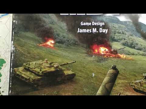 Let's Play: MBT, "First Clash" scenario with advanced rules