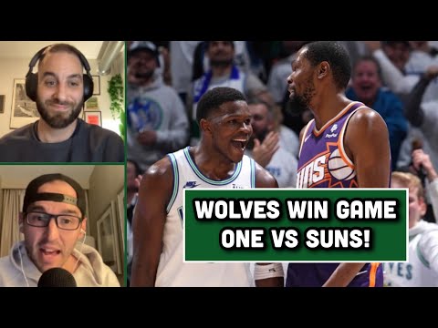 Immediate Reactions After The Timberwolves WIN Game One w/ Kyle Theige