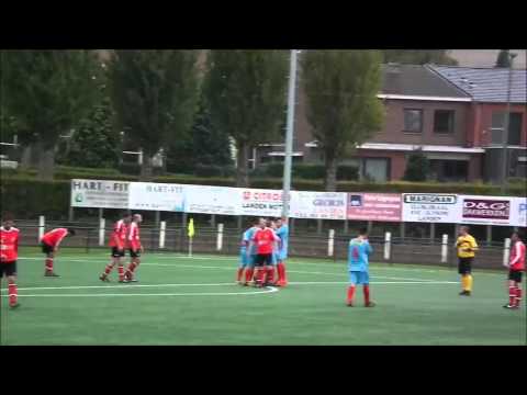 FC Landen B - BS Sport: doelpunt Olivier Moens (1-2)