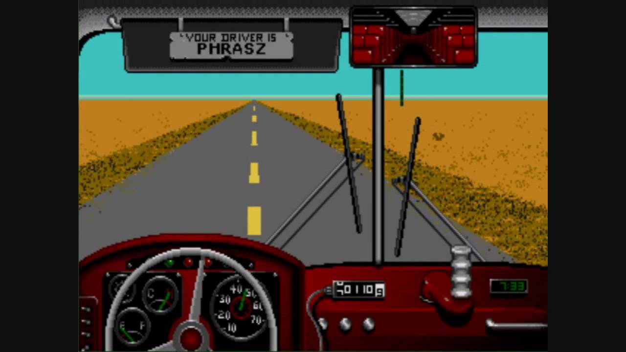 Desert Bus Gameplay in HD - YouTube