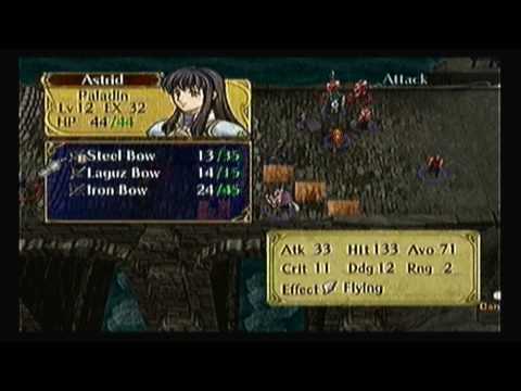 Let's Play Fire Emblem 9: Path of Radiance! Chapter 23-4! - Bridge Toll From Hell...
