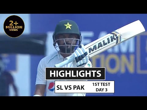 1st Test - Day 3 | Highlights | Pakistan Tour Of Sri Lanka | 18th July 2023