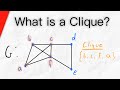 What Is A Clique Graph Theory Cliques
