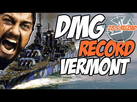378К VERMONT ||  World Damage Record || World of Warships