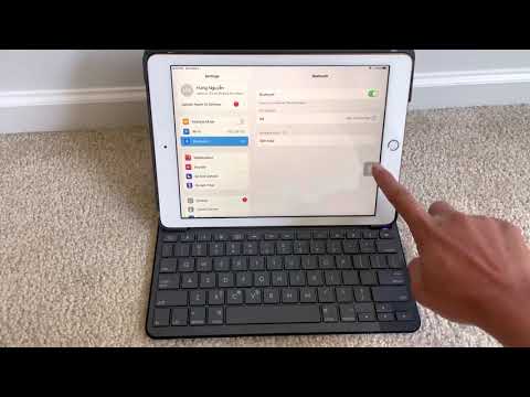 Pair your ipad with slim  Folio step by step