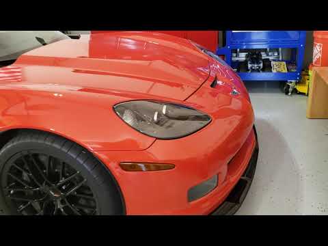 Inferno Orange C6 Corvette Z06 Carbon Edition # 14 FOR SALE!