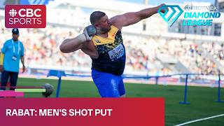 USA's Joe Kovacs sets MEET RECORD in shot put at Diamond League meet in Rabat | #CBCSports
