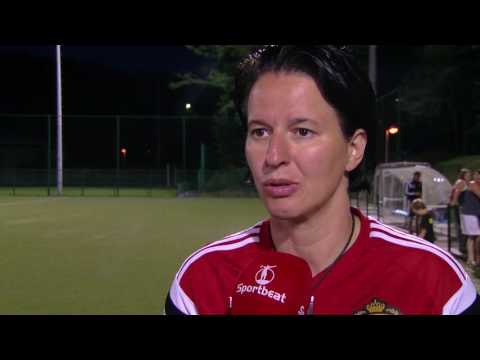 Coach Tamara Cassimon na 3 1 verlies op KRC Genk met de Nationaal U17