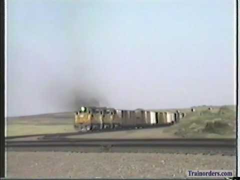 Classic Railroad Series 230 - UP EB at Hermosa Sherman Hill August 1983