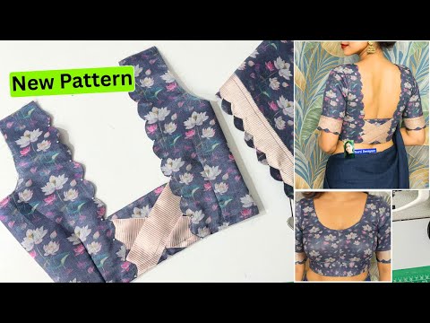 Cutwork Blouse Cutting and Stitching | Designer Cutwork Blouse Designs | Designer Blouse Design