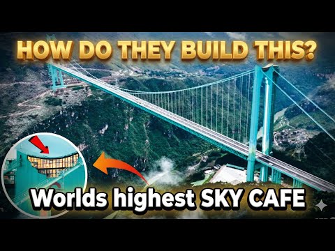 China Built the World’s Tallest Bridge — Inside the Huajiang Canyon Mega Project!