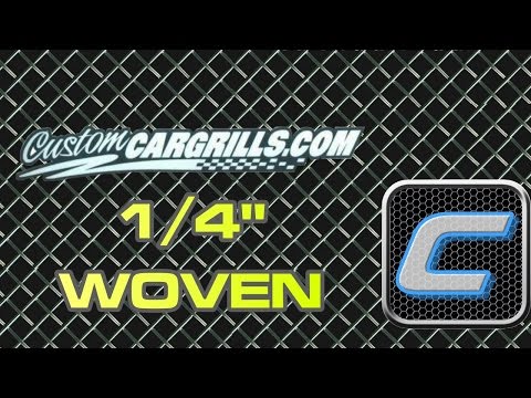 1/4" Woven Wire Universal Stainless Steel Grill Mesh - by customcargrills.com