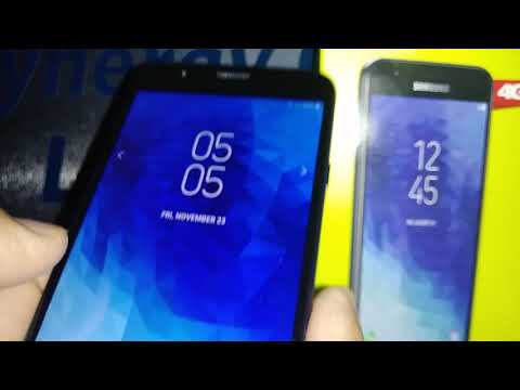 Samsung J7 Crown Lock screen set up
